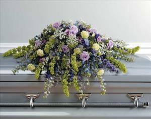 Wildflowers Casket Spray